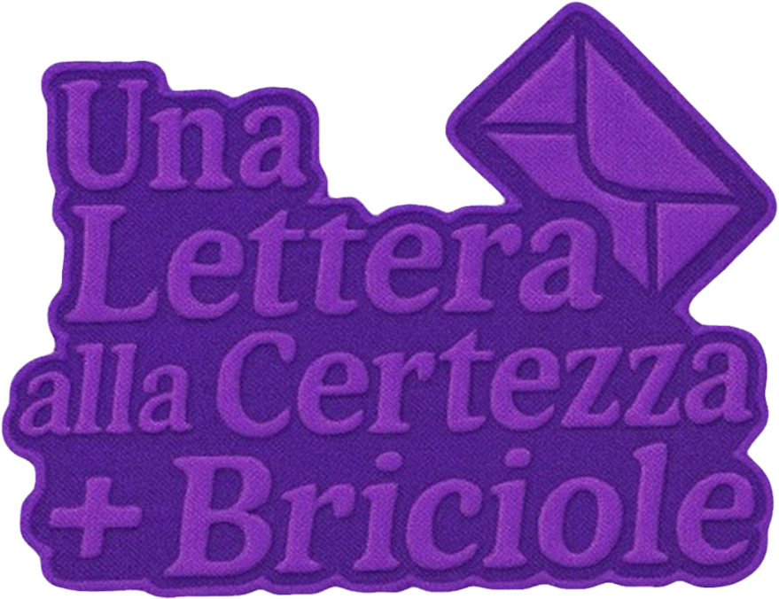 Una lettera alla certezza